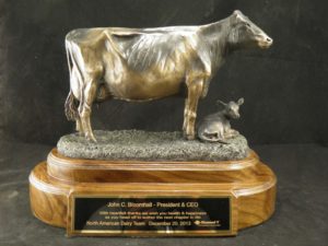 Holstein Cow Bronze